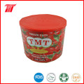 Pasta de tomate em lata saudável da marca Tmt com preço baixo